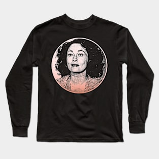 Joan Crawford - Mommie Dearest // Gradients Drawing Artwork Long Sleeve T-Shirt